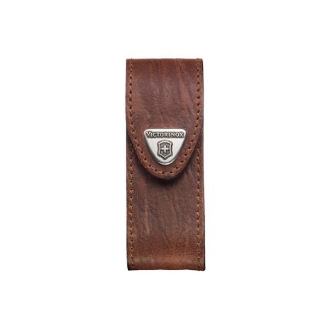 Estuche cuero café para cinturón 10,2x4x3,2 cm-0