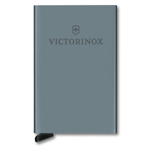 Billetera para tarjetas Altius Secrid Essential color titanio Victorinox.-0