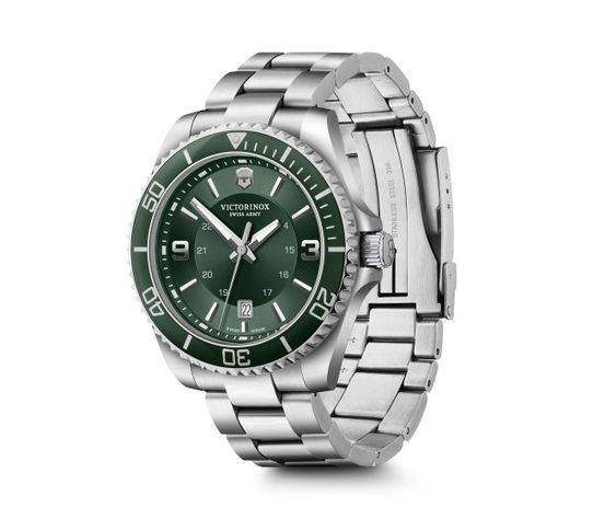 Reloj Maverick Dial verde 43 mm-1