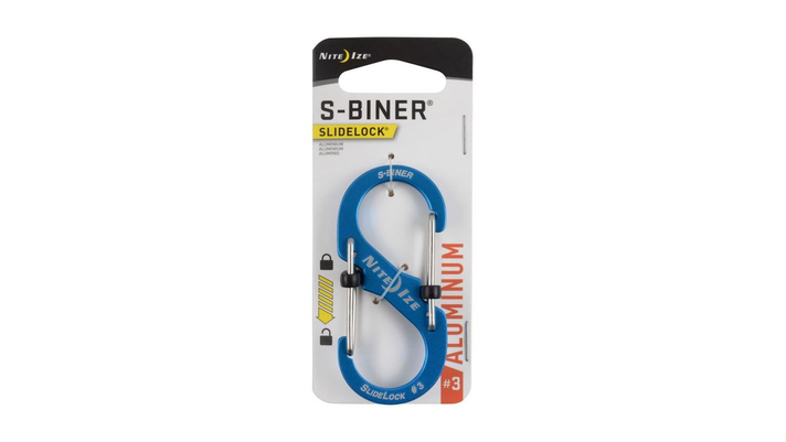 Mosquetón S-Biner® Stainless Steel Dual Carabiner #3 Nite Ize Gris-0
