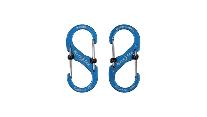 Mosquetón S-Biner® Stainless Steel Dual Carabiner #3 Nite Ize Gris-1
