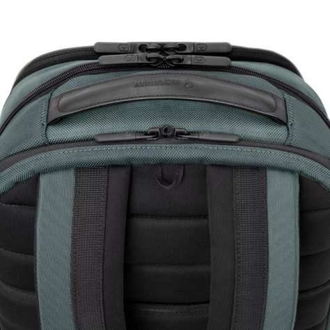 Mochila Altmont Professional Fliptop Laptop color verde Victorinox -6