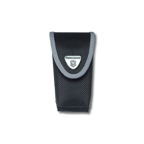 Estuche de Nylon color negro para cinturón, con compartimiento para linterna. Tamaño 10,6x4,8x3,5 cm-0