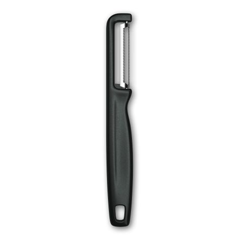 Pelador aserrado Iota negro Victorinox-2