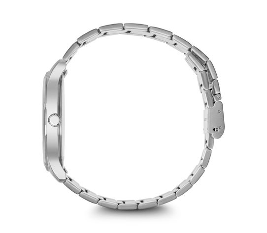 Reloj City Classic correa de acero plateado Wenger-3