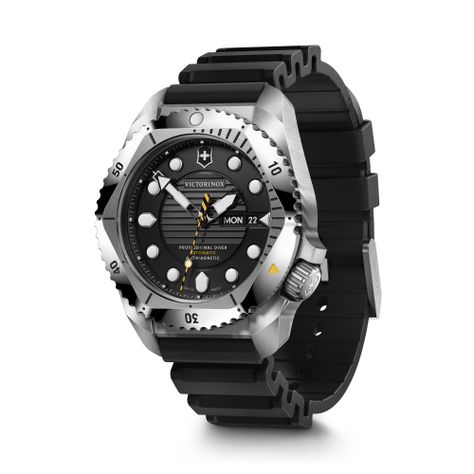 Reloj Dive Pro Automatic 43 mm negro caja acero Victorinox-1