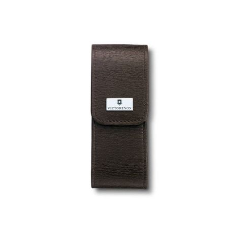 Estuche de cuero café para cinturón, 111 mm,-0