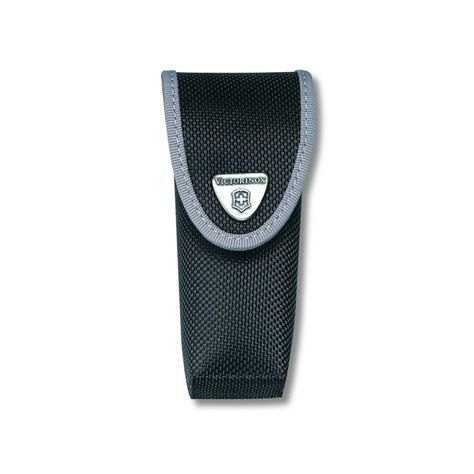 Estuche de Nylon color negro para cinturón, con compartimiento para linterna. Tamaño 12,5x4,9x3,5 cm-0