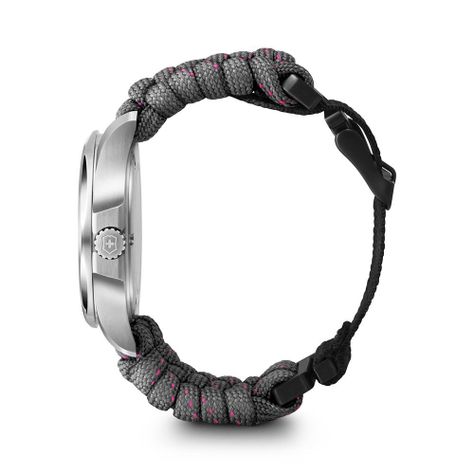 Reloj I.N.O.X. V dial gris, correa paracord gris.-2