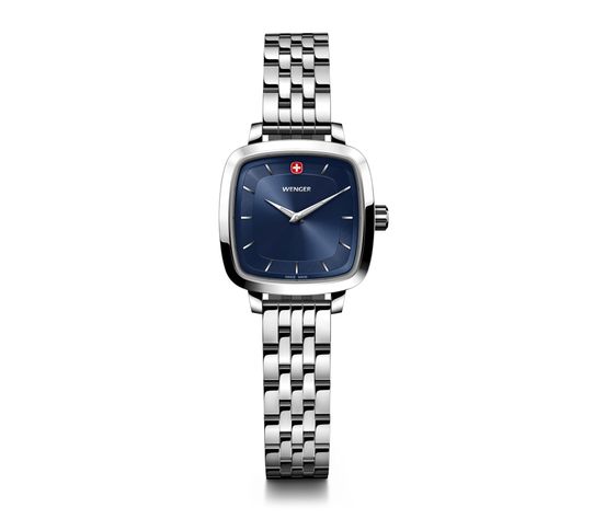 Reloj Vintage Classic acero dial azul Wenger-0