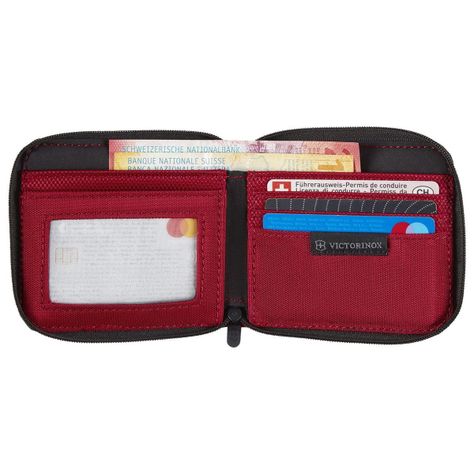 Billetera Zip-around rojo Victorinox-3