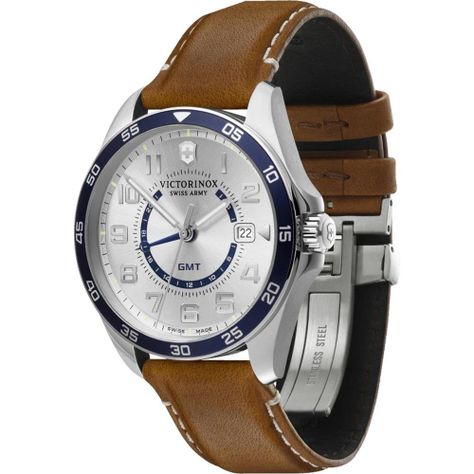 Reloj FieldForce Classic GMT cuero Victorinox-1