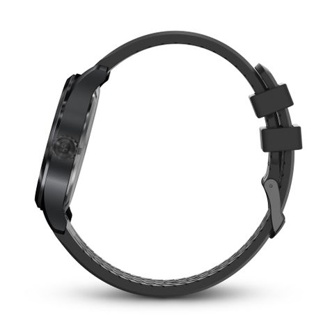 Reloj Terragraph 43 mm correa silicona negro Wenger-1