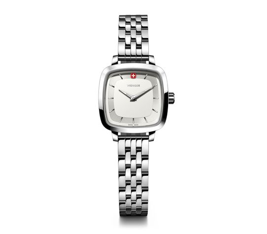 Reloj Vintage Classic acero dial blanco Wenger-0