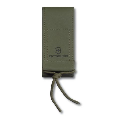 Estuche ecocuero verde cinturón 12,1x5,4x3,2 cm-0