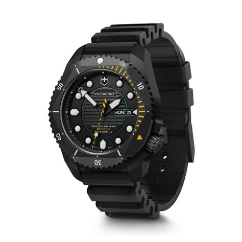 Reloj Dive Pro Automatic 43 mm negro caja titanio Victorinox-1