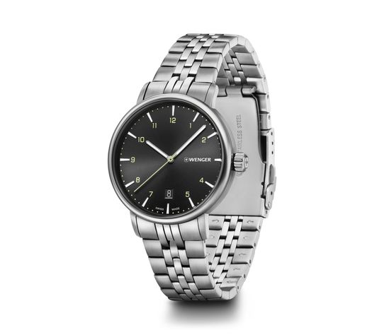 Reloj Urban Classic Dial Negro 40 mm Wenger-2