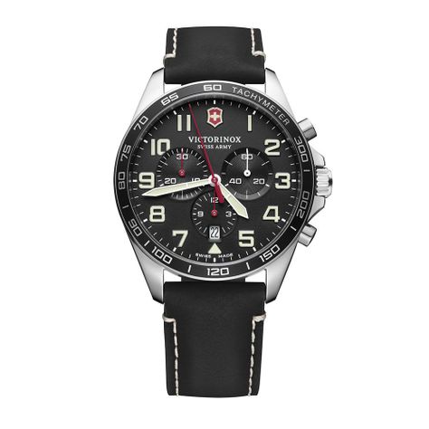 Reloj Fieldforce Chrono cuero negro Victorinox-0