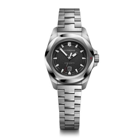 Reloj I.N.O.X. Quartz correa de acero inoxidable negro Victorinox-0