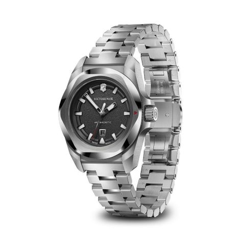 Reloj I.N.O.X. Quartz correa de acero inoxidable negro Victorinox-1