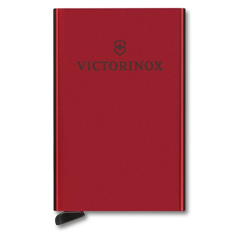 Billetera para tarjetas Altius Secrid Essential color rojo Victorinox.-0