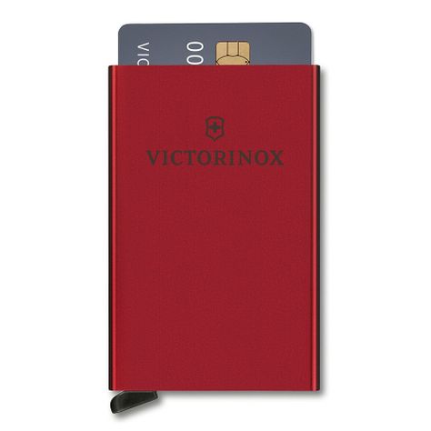 Billetera para tarjetas Altius Secrid Essential color rojo Victorinox.-1