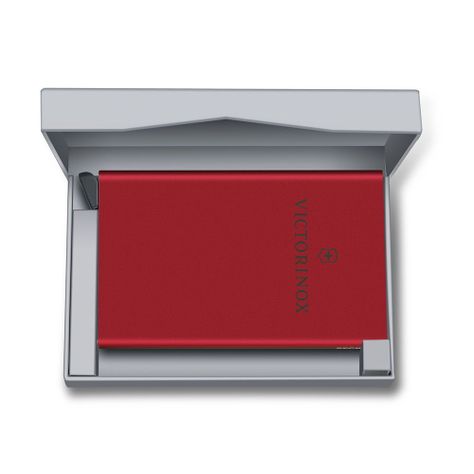 Billetera para tarjetas Altius Secrid Essential color rojo Victorinox.-4