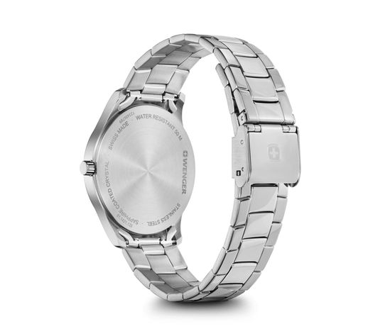 Reloj City Classic correa de acero Wenger-1