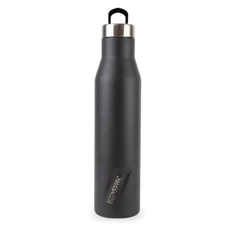 Botella inox The Aspen 750 ml Negro.-0