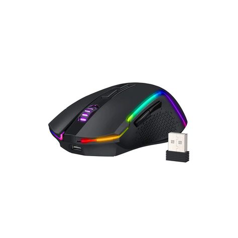 Kit De Mouse Y Teclado Mecanico Inalambricos Redragon S136-4
