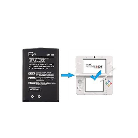 Bateria Alternativa Para Consolas New 3ds-2