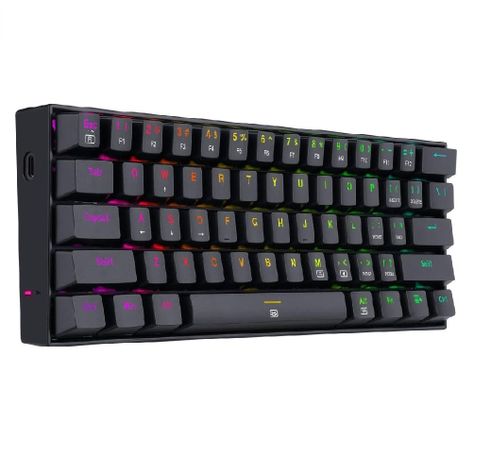 Teclado Redragon Dragonborn 60% K630 Rgb Negro Sw Red-0