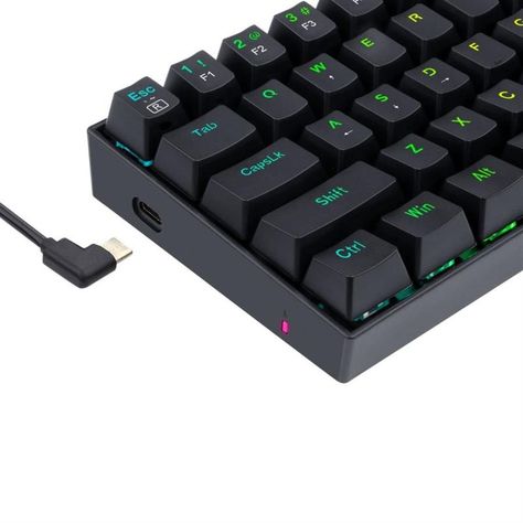 Teclado Redragon Dragonborn 60% K630 Rgb Negro Sw Red-3