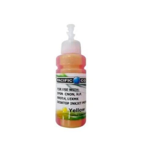 Tinta Para Recarga de Impresoras 100ml Premiun Yellow-0