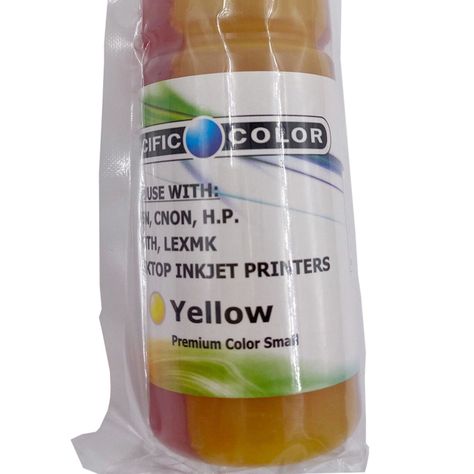 Tinta Para Recarga de Impresoras 100ml Premiun Yellow-3