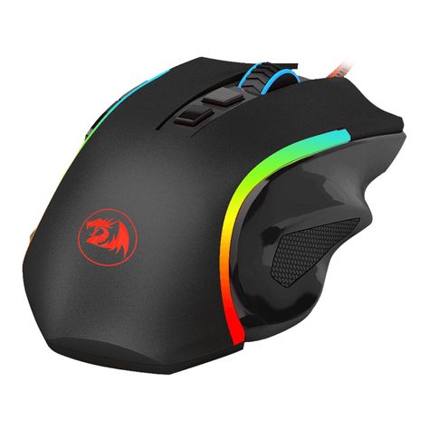 Mouse Gamer Redragon M607 Griffin Negro - Crazygames-1