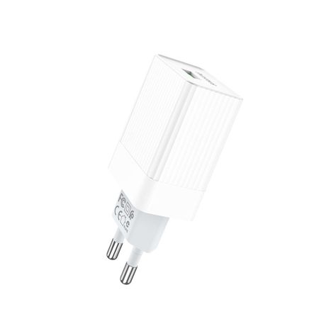 Cargador Rapido Qualcomm 3.0 18W White Borofone BA47A-2