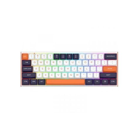 Teclado Mecánico Redragon Fidd K683wbo Sw Magnético Ingles-1