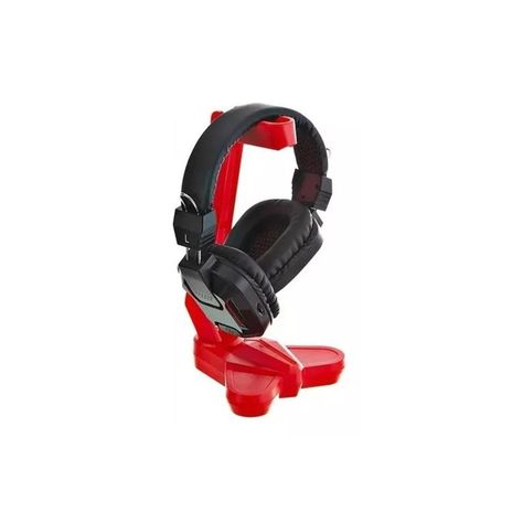 Base Para Audífonos Gamer - Xtrike Me HT-02 Rojo-1