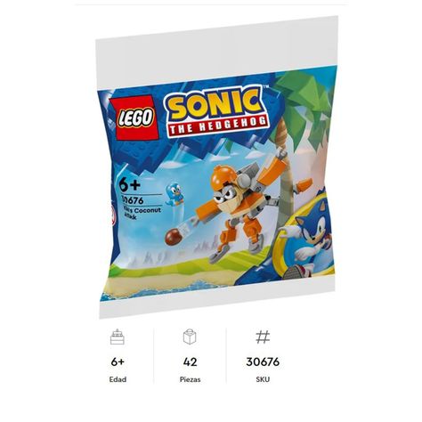 Lego Sonic Kiki Y El Ataque De Los Cocos 30676-4