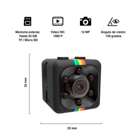 Mini Camara Espía SQ11 DBG1003 - Crazygames-1