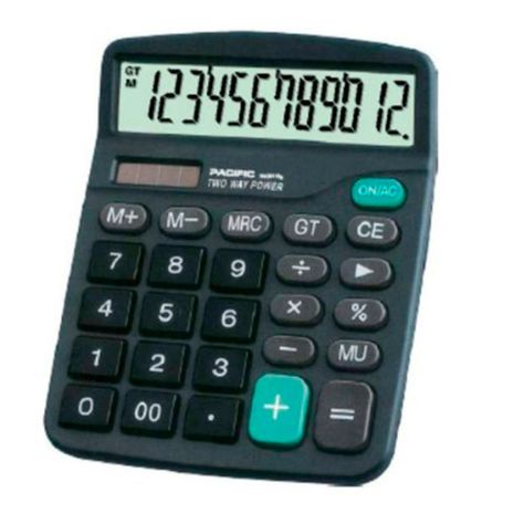 Calculadora Electrónica de 12 Digitos Pacific PAC01119-0