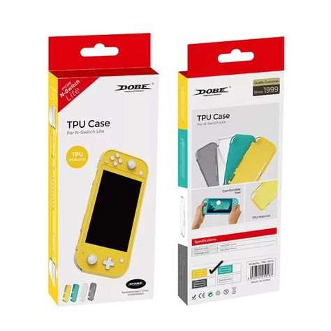 TPU Protector Silicona Para Switch Lite Amarillo TNS-19072-4