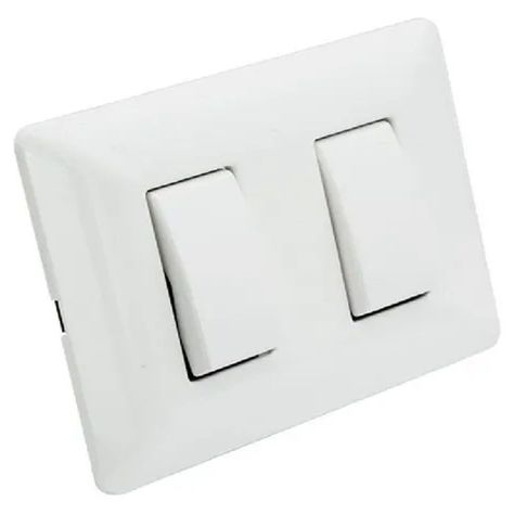 Interruptor Para Muro Doble 250V 10A Blanco 78560-0