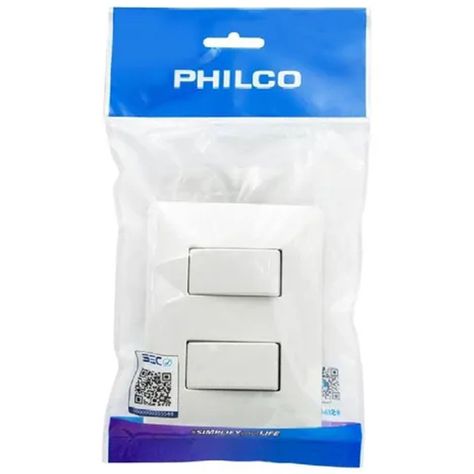 Interruptor Para Muro Doble 250V 10A Blanco 78560-1