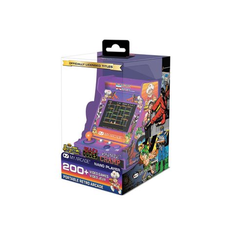 Mini Consola Portatil My Arcade Nano DATA EAST 208 en 1-3