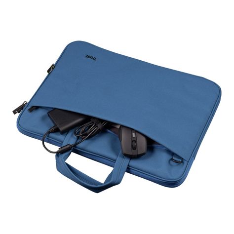 Maletin Para Notebook 16 pulgadas Trust Bologna Eco Blue-3