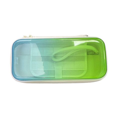 Estuche de Transporte Compatible Con Switch Tornasol Verde-1