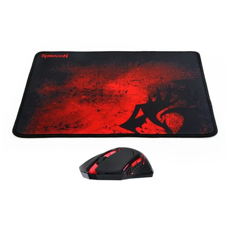 Kit Redragon M601wl-ba Mouse Wireless y Pad Mouse-0