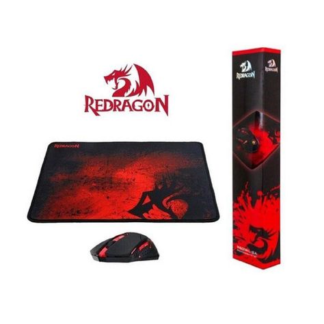 Kit Redragon M601wl-ba Mouse Wireless y Pad Mouse-3